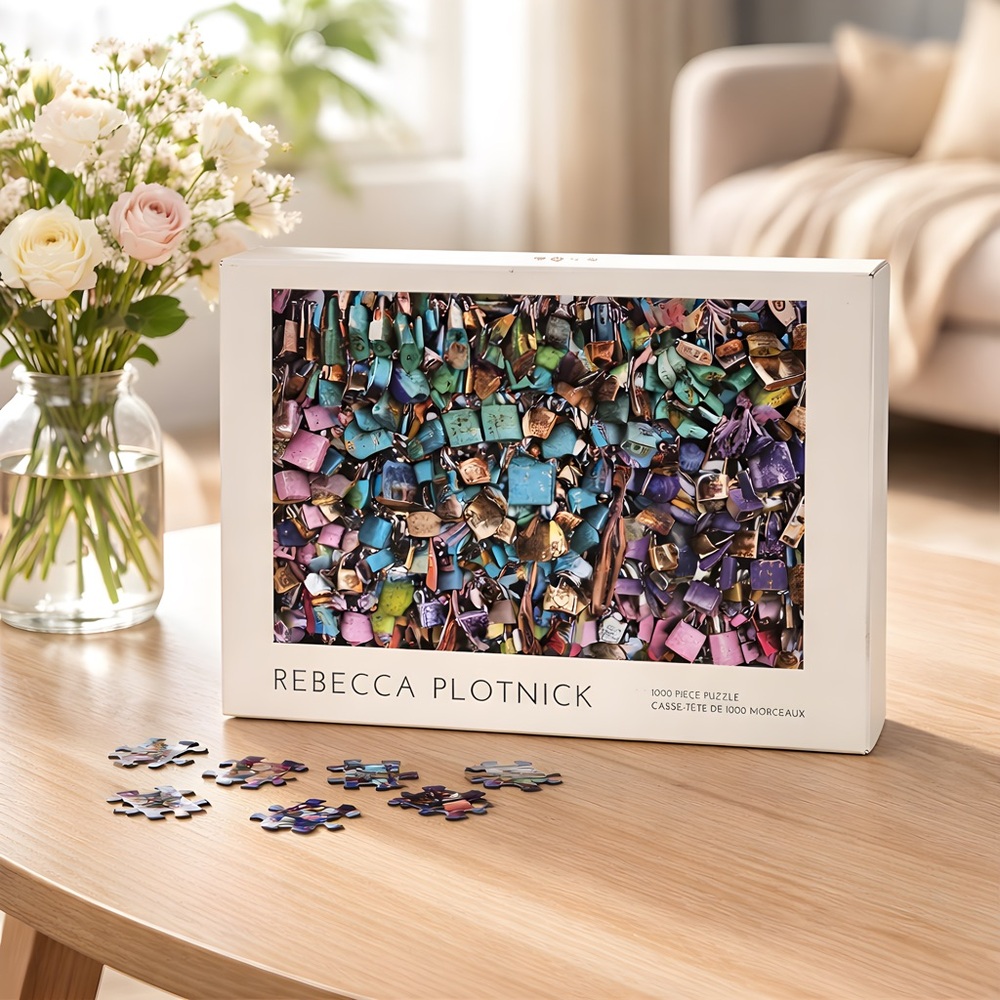 Andrew’s & Blaine Ltd “Paris Loves Locks” by Rebecca Plotnick 1000 Piece Puzzle